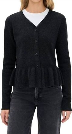 Kule Bee Sweater Cardigan In Black