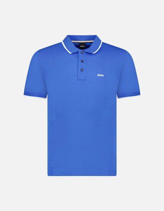 HUGO BOSS Mens Hugo Boss Parley 190 Polo Shirt Royal Blue - Size: 44