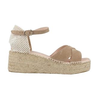 Macarena Dames, Schoenen, Beige, Maat: 40 EU Jute