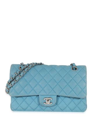 Chanel Pre-owned Double Flap schoudertas met omslag - Blauw