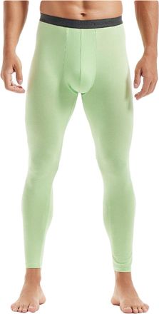 Generic Thermal Underwear Mens Trousers Lightweight Compression Leggings Stretchy Long Johns Pants Warm Thermal Under Layer Bottoms Athletic Skin Tights Winte