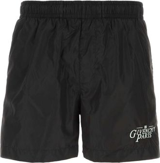 Givenchy Black nylon swimming shorts