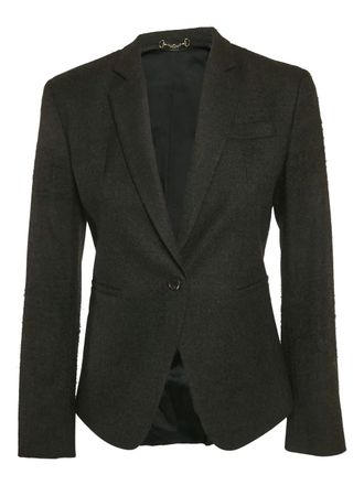 Gucci Blazer monopetto con revers classici 2024 - Grigio