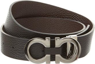 Ferragamo Ferragamo Reversible & Adjustable Leather Belt