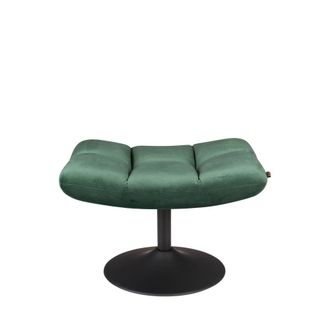 Dutchbone Taburete de terciopelo intenso