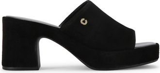Carvela Womens Suede Letizia Mule Mules - Black - Size UK 3