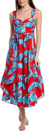 Farm Rio Farm Rio Sweet Jungle Midi Dress