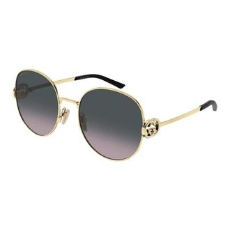 Gucci Gg2047S 002 Sunglasses - female - Gucci - Sunglasses - Yellow - 58 MM - Accessories