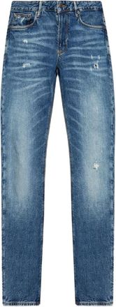 Emporio Armani Jeans con effetto vissuto - Blu