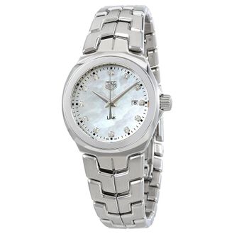 Tag Heuer Pre-owned Tag Heuer Link Quartz Diamond Ladies Watch WBC1312.BA0600