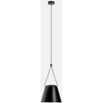 Leds - C4 Leds-c4 Attic - L&aacute;mpara Colgante Decorativa De Techo Negro Mate 1x E27 / 250cm