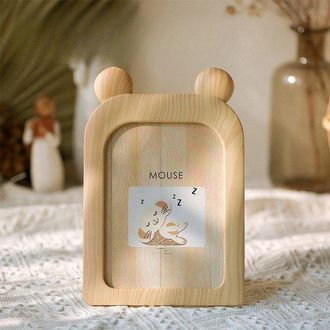 OEM Marco De Fotos Creativo De 18 Cm De Estilo Escandinavo. Ideal Para Mesas, Escritorios, Habitaciones Infantiles Y Como Decoraci&oacute;n De Pared