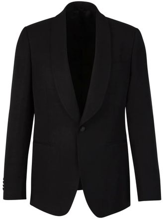 Lardini single-breasted blazer - Black