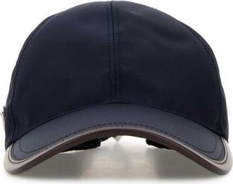 Prada Navy Blue Re Nylon Baseball Cap