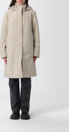 K-Way Coat K-WAY Woman color Beige