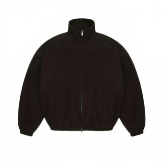 Rains Jassen, Dames, Zwart, S, Polyester, Fleece Zip Jacket