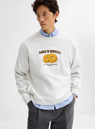 Le 31 Mens Canadian destinations sweatshirt Comfort fit