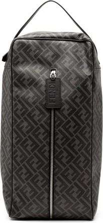 Fendi 2010-2025 Zucca Coated Canvas Shoe Case handbag - Grijs