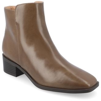 Journee Collection Women & apos;s Cappri Medium and Wide Width Booties