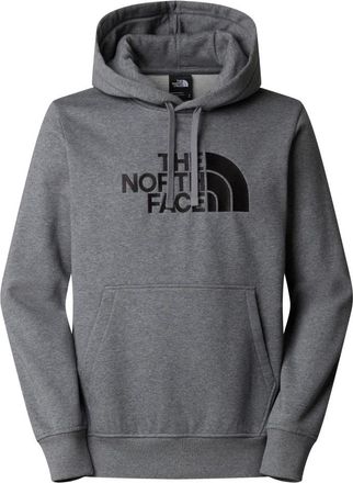 The North Face Pullover Hoodie Drew Peak - Heren - Sportshirts - Grijs - S - Katoen - Fitness