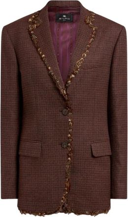 Etro Blazers - Dames - Blazers - Bruin - XS - Jassen