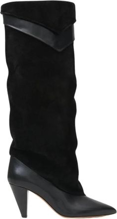 Isabel Marant Laarzen - Dames - Laarzen met Hak - Zwart - 41 EU - Schoenen