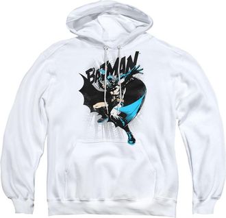 Gildan Batman Batarang Throw Adult Pull Over Hoodie / Hooded Sweatshirt