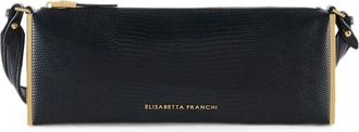 Elisabetta Franchi Over-the-shoulder Bag With Lizard Print