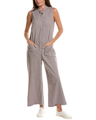 Xcvi Xcvi Tawnie Linen-Blend Jumpsuit