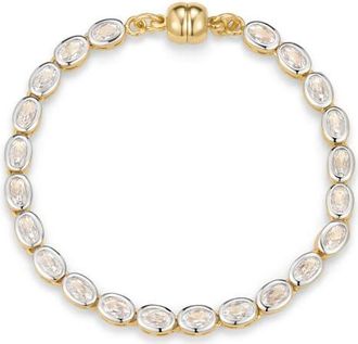 Luv AJ The Palais Tennis Bracelet in Gold at Nordstrom
