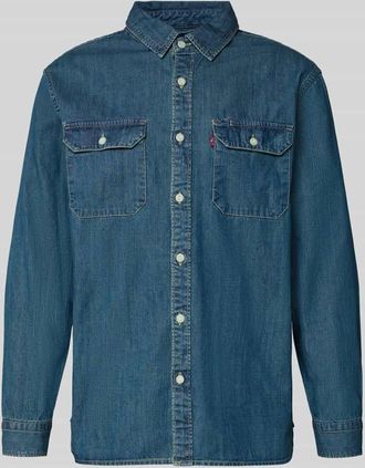 Levi's Regular Fit Jeanshemd mit Brusttaschen Modell JACKSON WORKER in Jeansblau, Gr&ouml;&szlig;e XXL