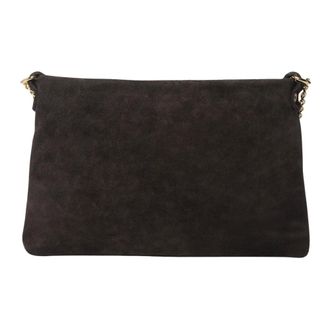 Marc Ellis Ester CM Schoudertas - Dames - Tassen - Bruin - Maat: ONE Size Su&egrave;de