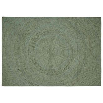 vidaXL Alfombras De &Aacute;rea Verde Oliva 160 X 230 Cm Yute Vidaxl