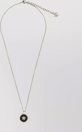 Versace link chain pendant necklace