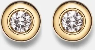 David Yurman Pave 18kt gold earrings with diamonds