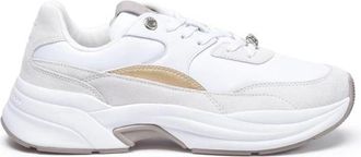 Tommy Hilfiger Chunky Feminine Runner - Dames - Sneakers - Wit - 41 EU - Leer - Schoenen
