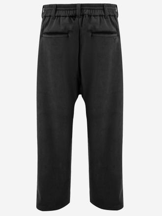 adidas Stretch Velvet Trousers - Black