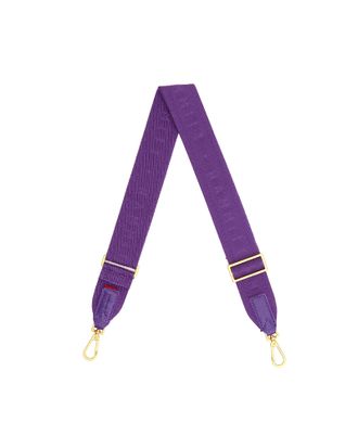 Hammitt Hammitt Webbing Crossbody Strap Game Day Purple Brushed Gold