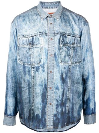 Diesel Camicia denim - Blu