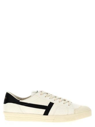 スニーカー Tom Ford 'Archer' White Suede Sneakers SUEDE ARCHER SNEAKER | Tom Ford Fashion