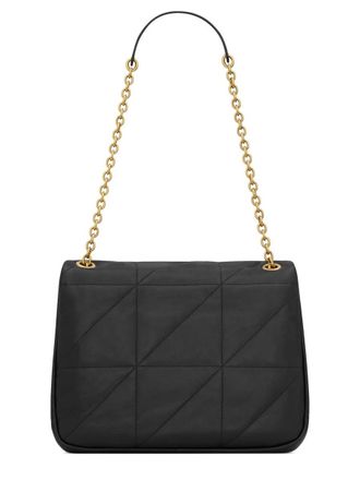 Saint Laurent Womens Shoulder Bag Jamie 4.3 Medium Black Lamb Skin