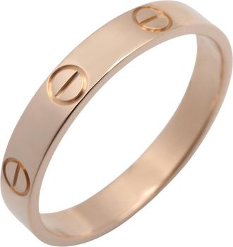 Cartier Gold Pink Gold (18K) Band Ring (Pre-Owned)