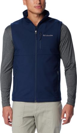 Columbia Mens Ascender II Softshell Vest, Collegiate Navy, Large Tall