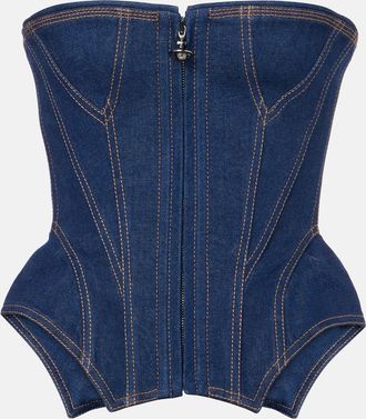 Vivienne Westwood Corsetto di jeans
