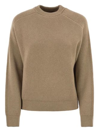 PESERICO crew-neck sweater - Neutrals