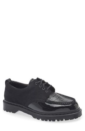Dr. Martens Lowell Beams Mismatched Derby in Black at Nordstrom, Size 4Us