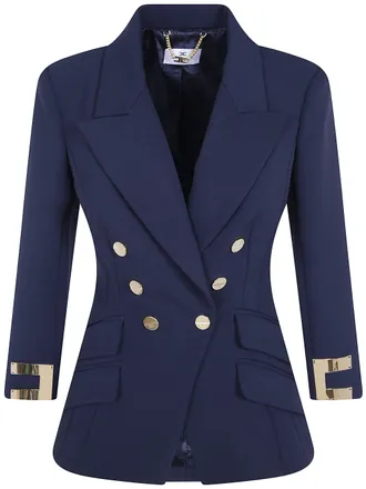 Elisabetta Franchi Jacket Basic Black