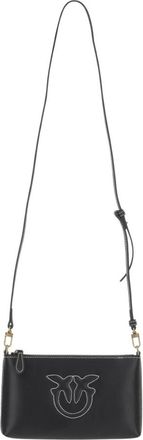 Pinko Pinko, Dames, Tassen, Zwart, Maat: ONE Size Leer