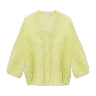 Gestuz Cardigans, female, Green, Size: 2XS Gzzenia Cardigan