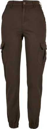 Urban Classics Dames/Dames Cargo Broek met Hoge Taille (Bruin)
